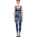 Blue  Plaid Anarchy One Piece Catsuit View1