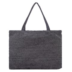 Black Denim Zipper Medium Tote Bag by snowwhitegirl