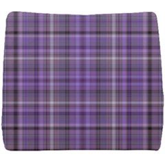 Purple  Plaid Seat Cushion