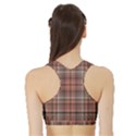 Peach  Plaid Sports Bra with Border View2