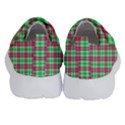 Pink Green Plaid Velcro Strap Shoes View4