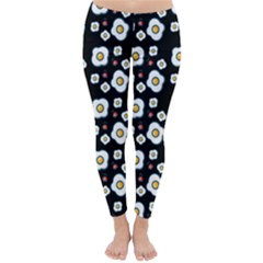 Eggs Black Classic Winter Leggings