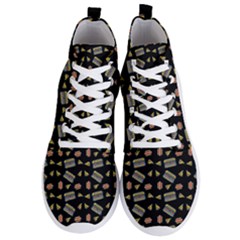 Fast Food Black Men s Lightweight High Top Sneakers