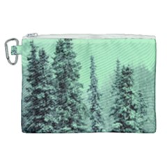 Winter Trees Canvas Cosmetic Bag (xl)