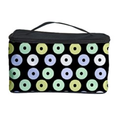 Eye Dots Black Pastel Cosmetic Storage by snowwhitegirl