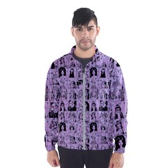 Lilac Yearbok Windbreaker (men) by snowwhitegirl