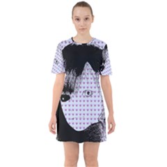 Heartwill Sixties Short Sleeve Mini Dress by snowwhitegirl