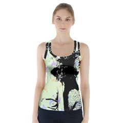 Mint Wall Racer Back Sports Top by snowwhitegirl