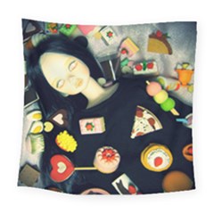 Food Square Tapestry (large)