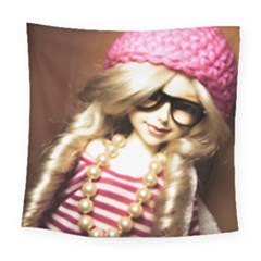 Cover Girl Square Tapestry (large)