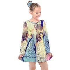  Kids  Long Sleeve Dress