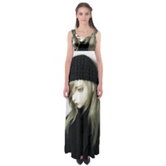 Black Angel Empire Waist Maxi Dress