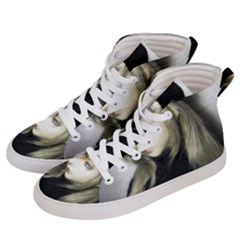 Black Angel Women s Hi-top Skate Sneakers