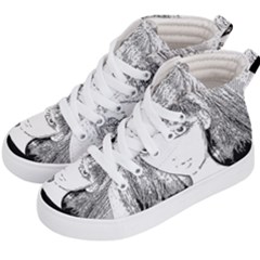 Girl Kid s Hi-top Skate Sneakers by snowwhitegirl