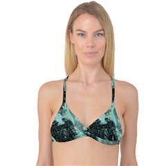 Grainy Angelica Reversible Tri Bikini Top