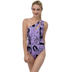 Lilac Yearbook 2 To One Side Swimsuit by snowwhitegirl