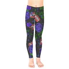 Blue Rose Vampire Kids  Legging