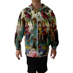 Angel Collage Hooded Windbreaker (kids)