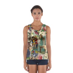 Angel Collage Sport Tank Top 