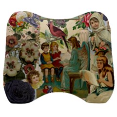 Angel Collage Velour Head Support Cushion by snowwhitegirl