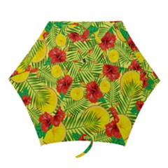 Orange Tropics Yellow Mini Folding Umbrellas by snowwhitegirl