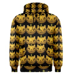 Cat Pumpkin Men s Pullover Hoodie by snowwhitegirl