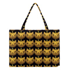 Cat Pumpkin Medium Tote Bag by snowwhitegirl