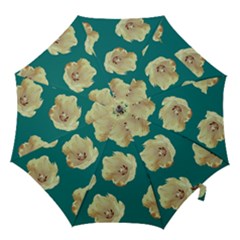 Teal Tulips Hook Handle Umbrellas (medium)