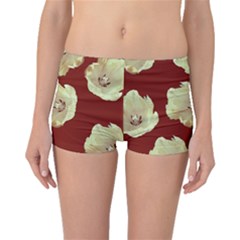 Red Tulips Boyleg Bikini Bottoms