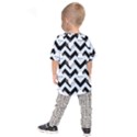 Blue Teapot Chevron Kids Raglan Tee View2