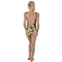 Fruit Branches High Leg Strappy Swimsuit View2