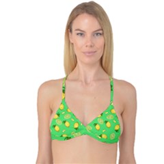 Lemons And Limes Reversible Tri Bikini Top