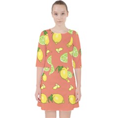 Lemons And Limes Peach Pocket Dress