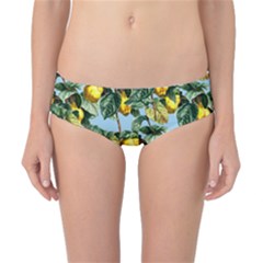 Fruit Branches Blue Classic Bikini Bottoms