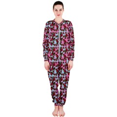 Lazy Cat Ombre Pattern Onepiece Jumpsuit (ladies)  by snowwhitegirl