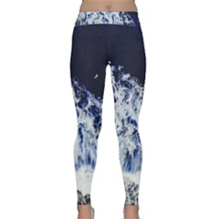 Blue Waves Sea Classic Yoga Leggings