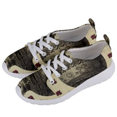 Vintage Air Balloon With Roses Women s Lightweight Sports Shoes