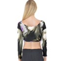Doll Floral Long Sleeve Crop Top View2