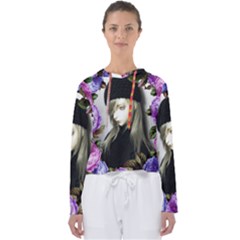 Doll Floral Women s Slouchy Sweat