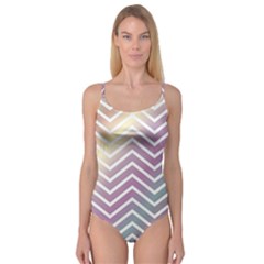 Ombre Zigzag 01 Camisole Leotard  by snowwhitegirl