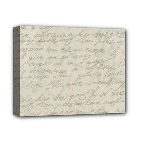Handwritten Letter 2 Deluxe Canvas 14  X 11  (stretched)