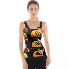 Drum Beat Collage Tank Top