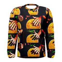 Drum Beat Collage Men s Long Sleeve Tee