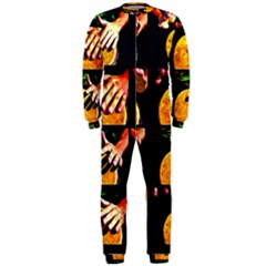Drum Beat Collage Onepiece Jumpsuit (men)  by FunnyCow