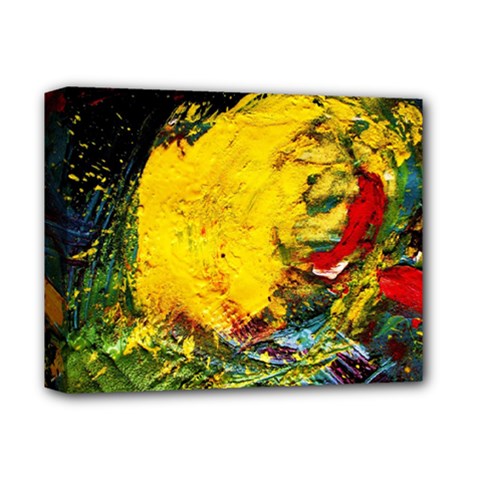 Yellow Chik Deluxe Canvas 14  X 11  (stretched)