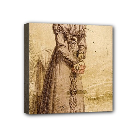 Lady 2507645 960 720 Mini Canvas 4  X 4  (stretched) by vintage2030