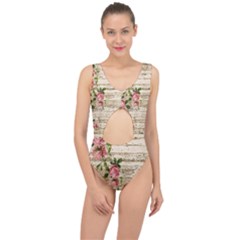 On Wood 2226067 1920 Center Cut Out Swimsuit by vintage2030