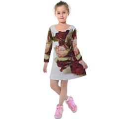 Vintage 1802788 1920 Kids  Long Sleeve Velvet Dress by vintage2030