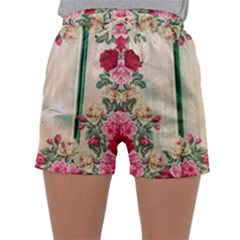 Roses 1944106 960 720 Sleepwear Shorts by vintage2030