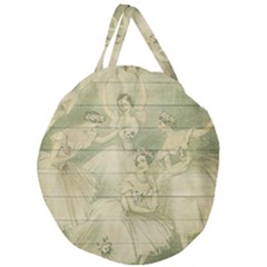 Ballet 2523406 1920 Giant Round Zipper Tote by vintage2030